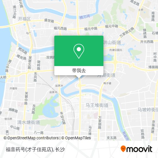 福音药号(才子佳苑店)地图