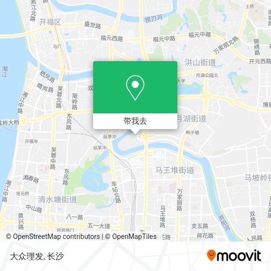 大众理发地图