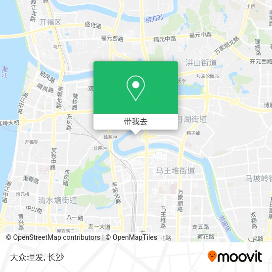 大众理发地图