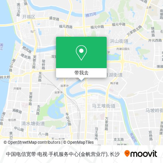 中国电信宽带·电视·手机服务中心(金帆营业厅)地图