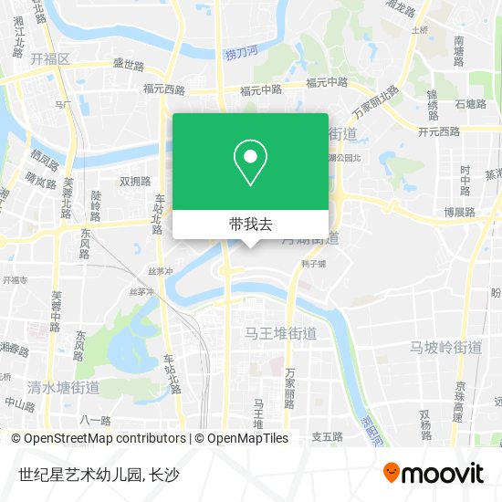 世纪星艺术幼儿园地图