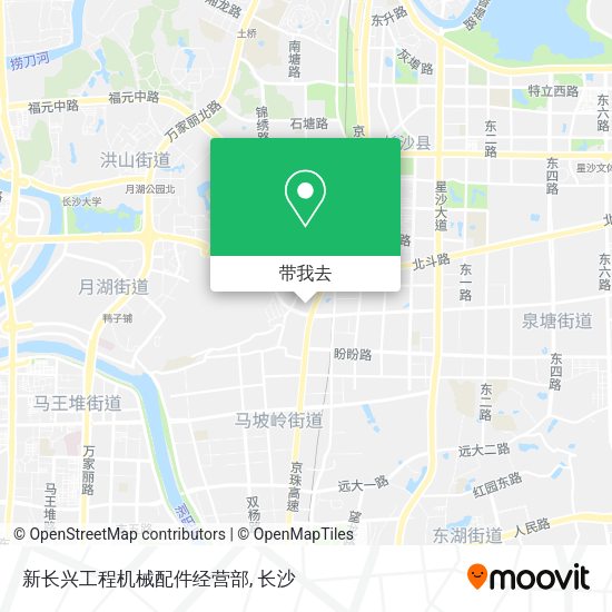 新长兴工程机械配件经营部地图