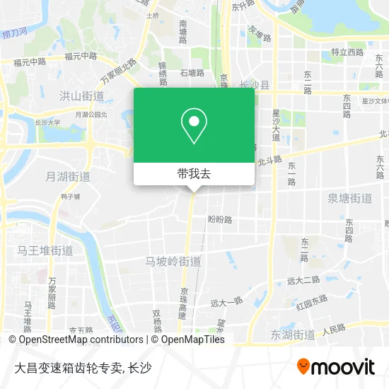 大昌变速箱齿轮专卖地图