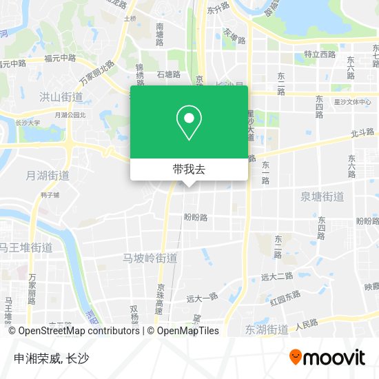 申湘荣威地图