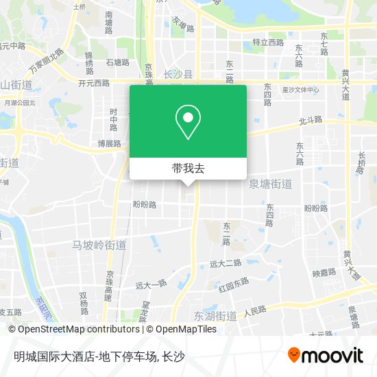 明城国际大酒店-地下停车场地图