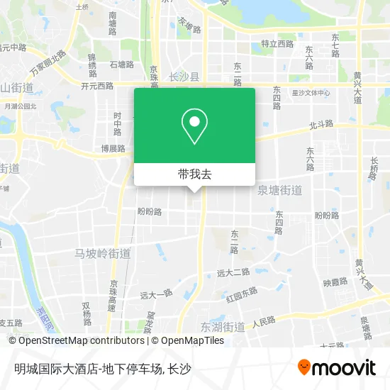 明城国际大酒店-地下停车场地图