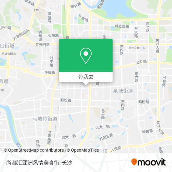 尚都汇亚洲风情美食街地图