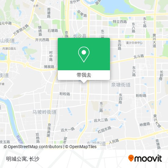 明城公寓地图