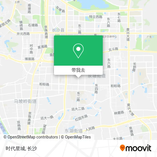 时代星城地图