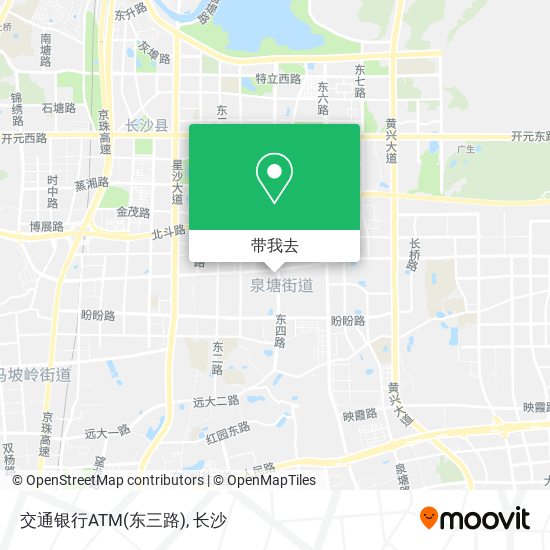 交通银行ATM(东三路)地图