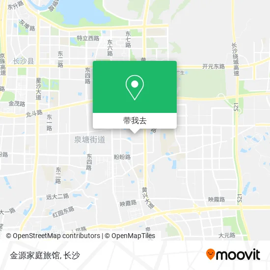 金源家庭旅馆地图