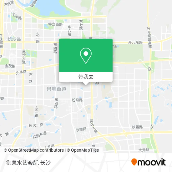 御泉水艺会所地图