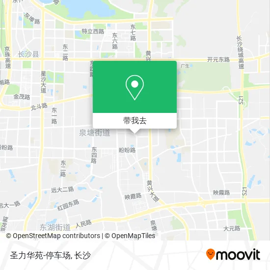 圣力华苑-停车场地图