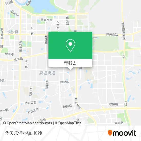 华天乐活小镇地图