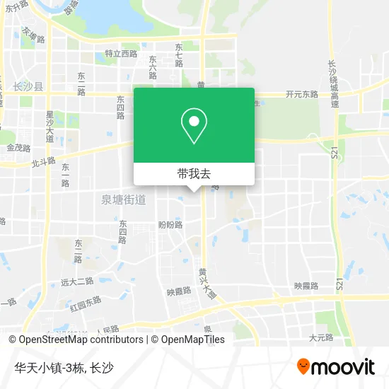 华天小镇-3栋地图