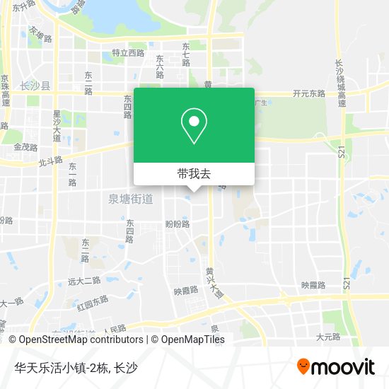 华天乐活小镇-2栋地图
