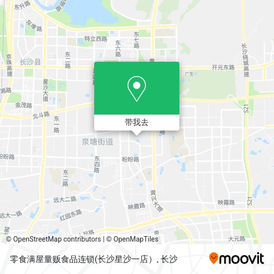 零食满屋量贩食品连锁地图