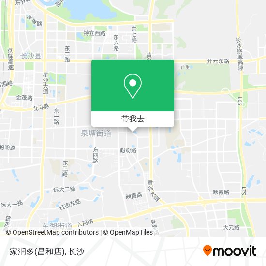 家润多(昌和店)地图