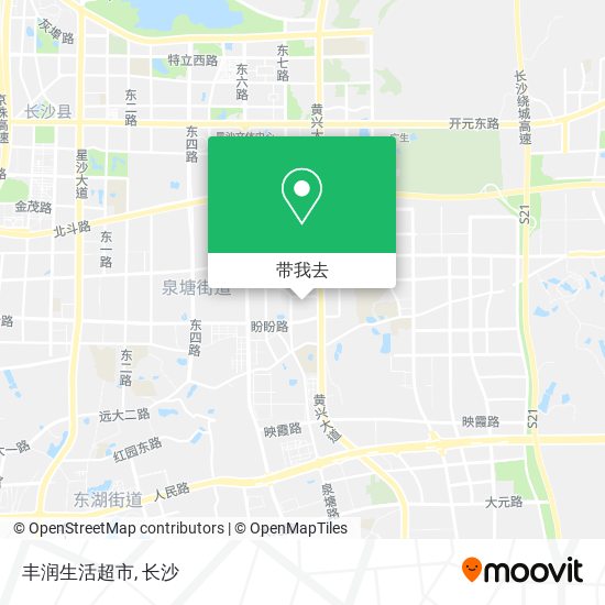 丰润生活超市地图