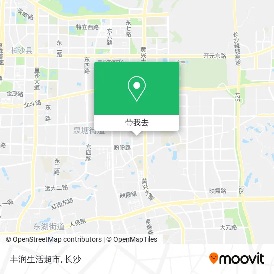 丰润生活超市地图