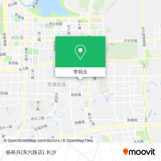 杨裕兴(东六路店)地图
