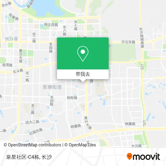 泉星社区-C4栋地图