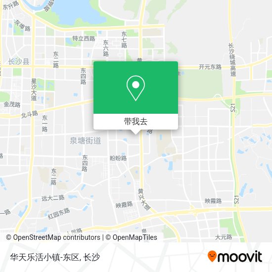 华天乐活小镇-东区地图