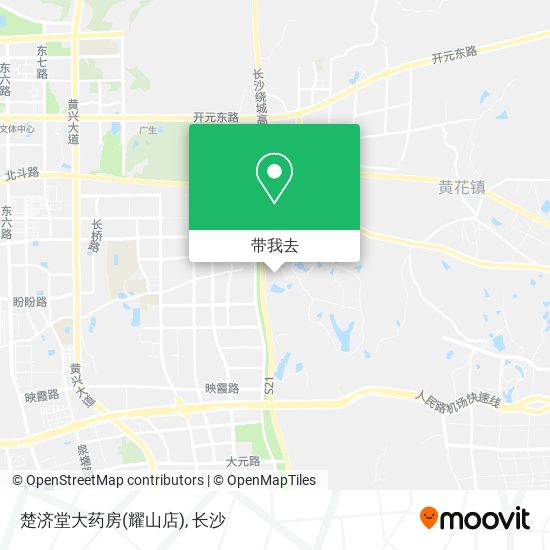 楚济堂大药房(耀山店)地图