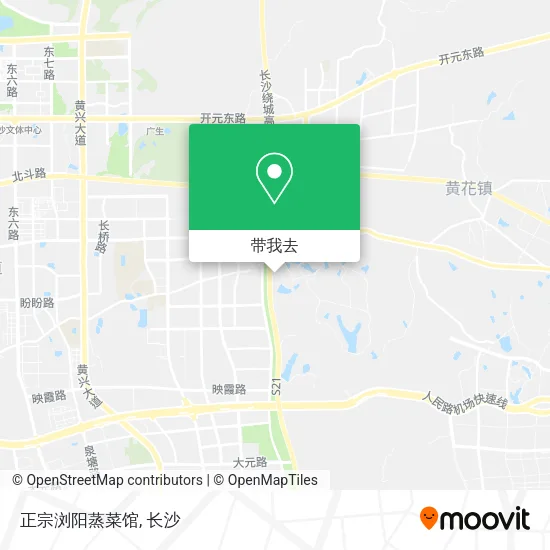 正宗浏阳蒸菜馆地图