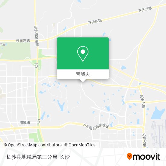 长沙县地税局第三分局地图