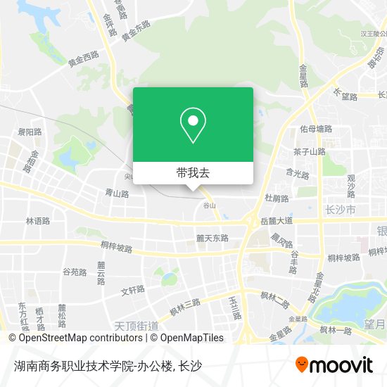 湖南商务职业技术学院-办公楼地图