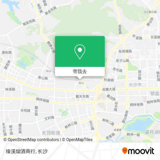 臻溪烟酒商行地图