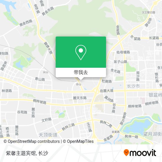 紫馨主题宾馆地图