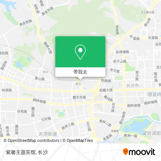 紫馨主题宾馆地图