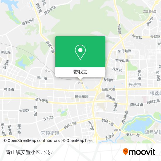 青山镇安置小区地图