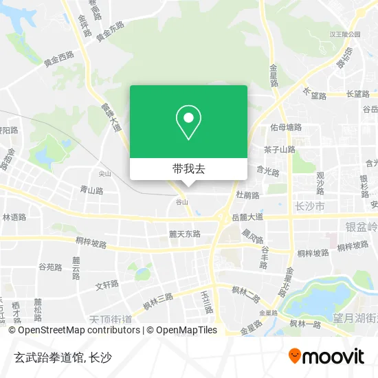 玄武跆拳道馆地图