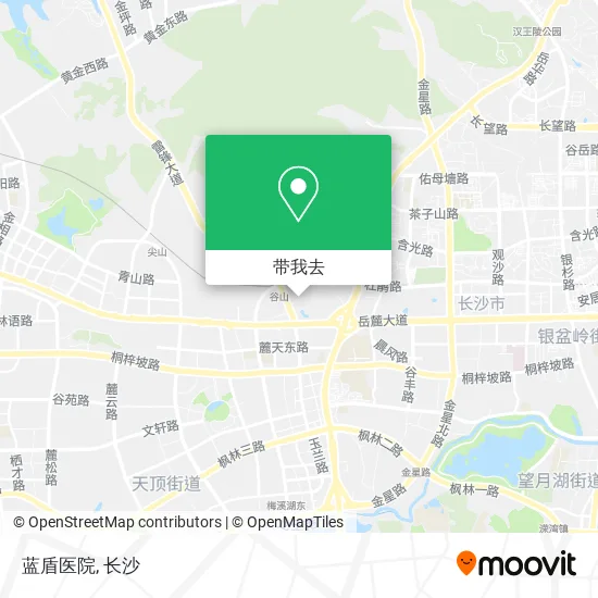 蓝盾医院地图