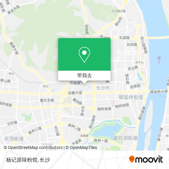 杨记原味粉馆地图