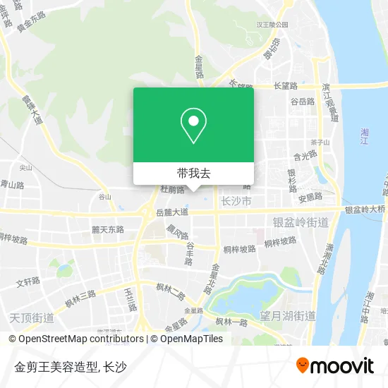 金剪王美容造型地图