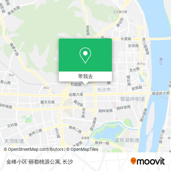 金峰小区·丽都桃源公寓地图