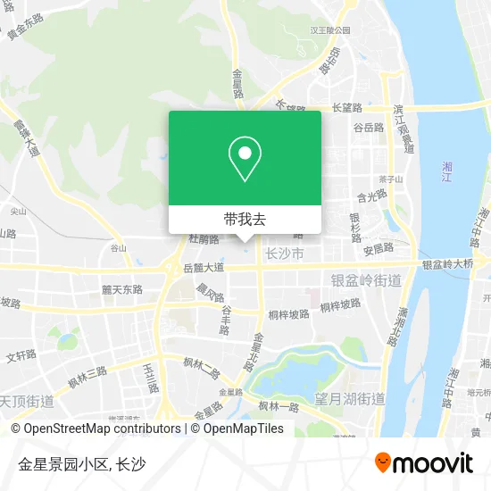 金星景园小区地图