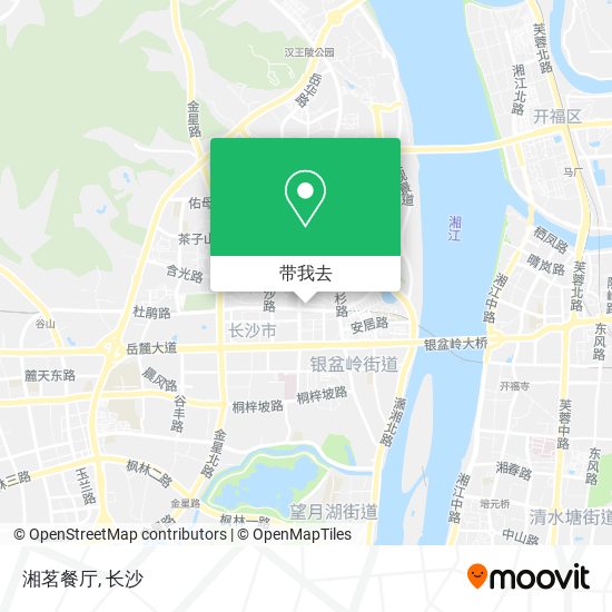 湘茗餐厅地图