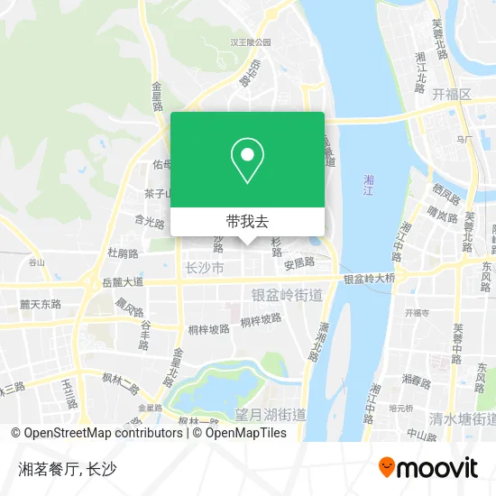 湘茗餐厅地图