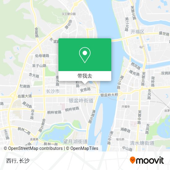 西行地图