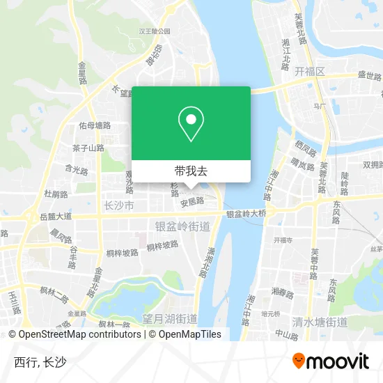 西行地图