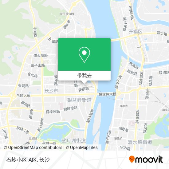石岭小区-A区地图