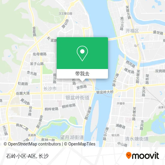 石岭小区-A区地图
