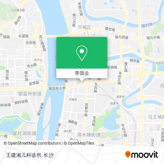 王建湘儿科诊所地图