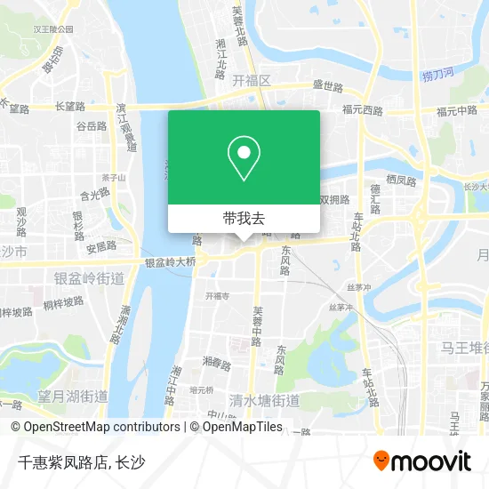 千惠紫凤路店地图
