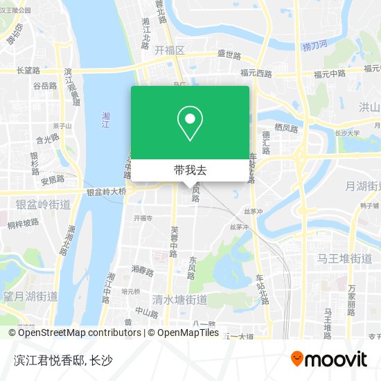 滨江君悦香邸地图